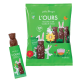Sachet 8 ours individuels chocolat au lait cookies & cream 96g