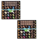 Boite 15 chocolats de Pâques assortis et tablette chocolat au lait personnalisée 267g