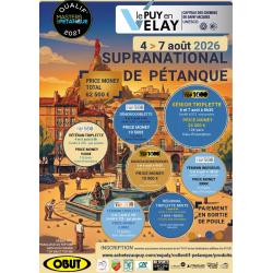Régional Triplette Mixte Pétanque Puy-en-Velay 07 août 2026