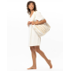 SAC EN BOUCLETTE ÉPONGE TRANSAT BLANC / BEIGE