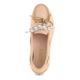 Mocassin bateaux COLORS OF CALIFORNIA YUCCA 08 double lacet cuir suédé beige clair White