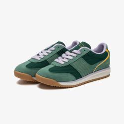 Sneakers femme SPIKE MESH lacet bicolore vert SJ_LIFESTYLE