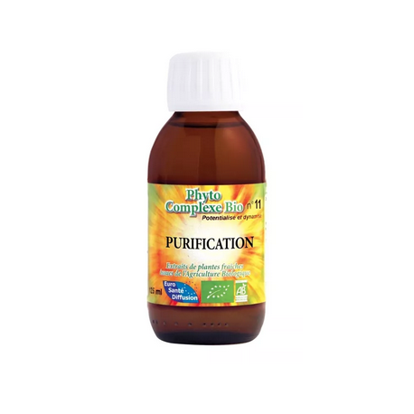 Phyto Complexe Purification n°11 -  Extrait de plantes fraîches Bio 125 ml - Phytofrance