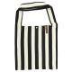 Sac tricot LOIS Noir/Blanc rayures LOT83 coloris 56 femme, mode, shopping
