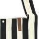 Sac tricot LOIS Noir/Blanc rayures LOT83 coloris 56 femme, mode, shopping