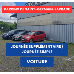 Journée supplémentaire ou journée à l'unité de stationnement VL