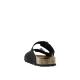 Mule ou claquette avec 2 boucles 3524-8 Maison de l’Espadrille NOIR plate, femme, mode