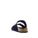 Mule ou claquette avec 2 boucles 3524-8 Maison de l’Espadrille Cuir MARINE plate, femme, mode