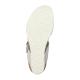 Sandales BLANC/ARGENT MEPHISTO Sandales Femme LISSANDRA compensées haut 