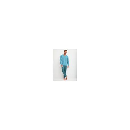 Pyjama long CALIDA homme coton confortable - Les Dessous de Max