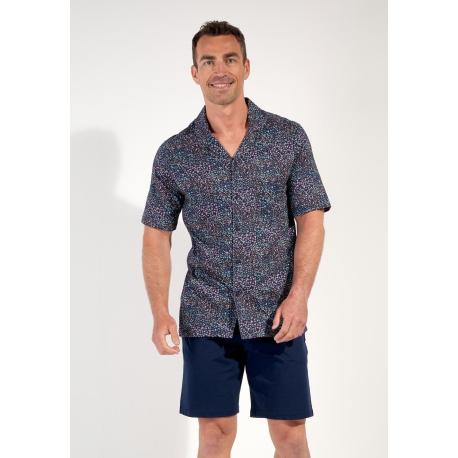 Pyjama court HOM coton confortable - Les Dessous de Max
