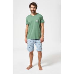 Pyjama court Arthur coton confortable - Les Dessous de Max