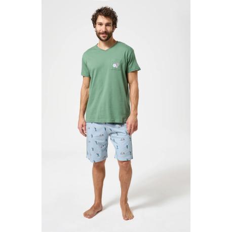 Pyjama court Arthur coton confortable - Les Dessous de Max