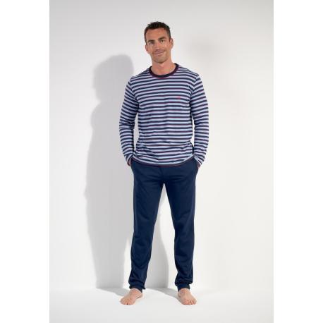 Pyjama long Hom homme coton confortable - Les Dessous de Max