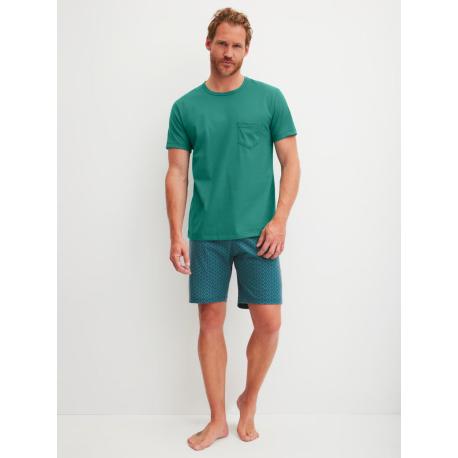 Pyjama court Calida coton confortable - Les dessous de max