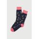 Chaussettes Arthur - perroquet marine - Les dessous de max