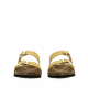 Mule ou claquette avec 2 boucles 3524-8 Maison de l’Espadrille Cuir pistache   plate, femme, mode