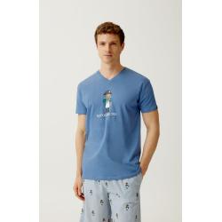 PYJAMA COURT ARTHUR - COTON - LES DESSOUS DE MAX