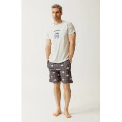 PYJAMA SHORT - JERSEY DE COTON - LES DESOUS DE MAX