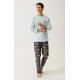 PYJAMA LONG - JERSEY DE COTN EPAIS - LES DESSOUS DE MAX