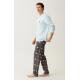 PYJAMA LONG - JERSEY DE COTN EPAIS - LES DESSOUS DE MAX