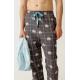 PYJAMA LONG - JERSEY DE COTN EPAIS - LES DESSOUS DE MAX
