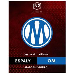 29 mai J26 : ESPALY / OLYMPIQUE MARSEILLE