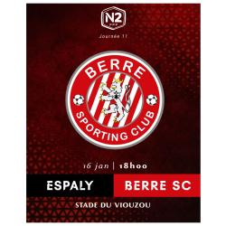 16 janv. J11 : ESPALY / BERRE SP.C.