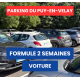 FORMULE 2 SEMAINES de stationnement