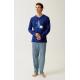 PYJAMA LONG - COTON - LES DESSOUS DE MAX