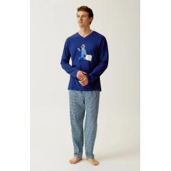 PYJAMA LONG - COTON - LES DESSOUS DE MAX