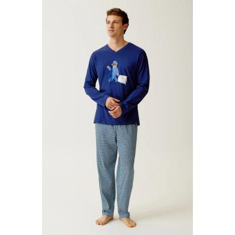 PYJAMA LONG - COTON - LES DESSOUS DE MAX