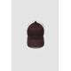 Casquette BENJA trucker bi-matière Brun