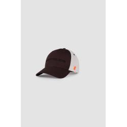 Casquette BENJA trucker bi-matière Brun