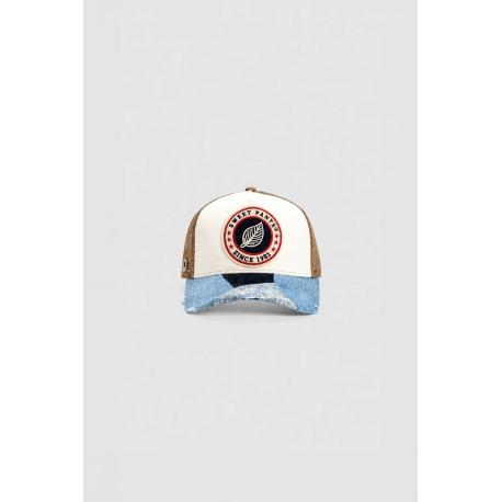 PATCHWORK CAP TOFFEE