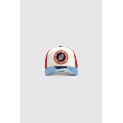 PATCHWORK CAP KARMIN