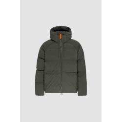 Doudoune AZAEL oversize capuche ajustable Greenish