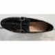 JB Martin Collection hiver - mocassin ADAGE  de JB MARTIN chic en cuir vernis noir + mors