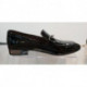 JB Martin Collection hiver - mocassin ADAGE  de JB MARTIN chic en cuir vernis noir + mors