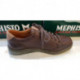 Mephisto basket - chaussures confortables à lacets homme - JEREMY DARK BROWN