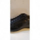 Chaussures LACET + ZIP pour homme U SYMBOL A - cuir lisse noir U74A5A