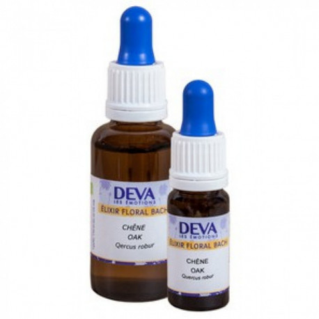 DEVA Elixir floral Bach - Chêne (Oak) 15 ml