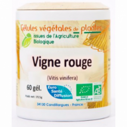 Vigne rouge - Gélules de plantes Bio Phytofrance