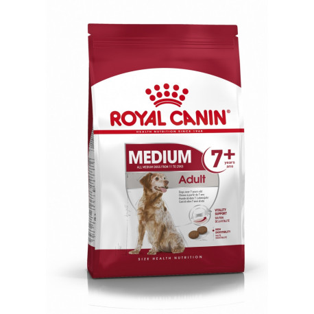 Croquettes Chien Royal Canin Adult Medium 7+ sac de 4 Croquettes Chien Royal Canin Adult Medium 7+ sac de 4