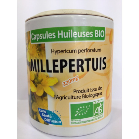 Millepertuis - Capsules huileuses Bio - Phytofrance