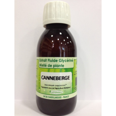 Canneberge - Extrait Fluide Glycériné Miellé de plante Bio - Phytofrance