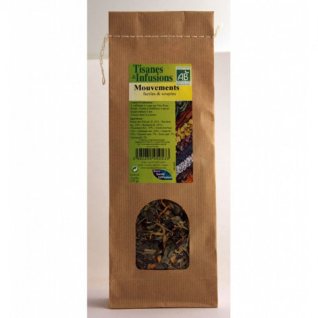 Tisane Mouvements faciles et souples BIO 130g - Phytofrance