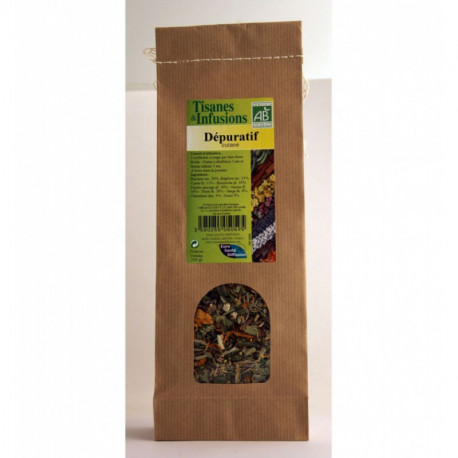 Tisane dépurative cutanée BIO 100g - Phytofrance