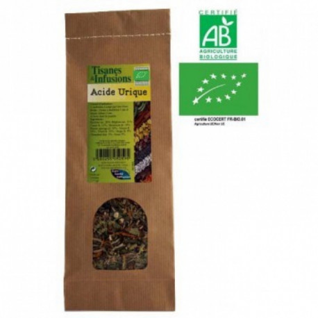 Tisane acide urique BIO 100g - Phytofrance