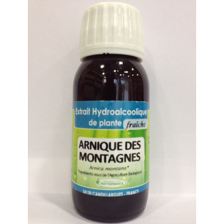 Arnique des Montagnes - Extrait Hydroalcoolique de plante fraîche Bio - Phytofrance